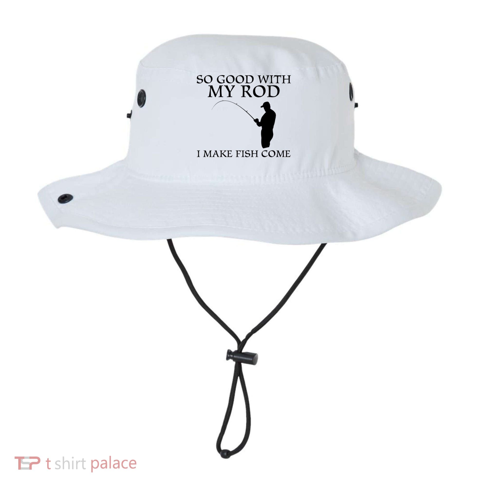 SO GOOD WITH MY ROD I MAKE FISH COME Bucket Hat