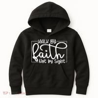 Shine Green Walk By Faith Kids Hoodie thumb 0