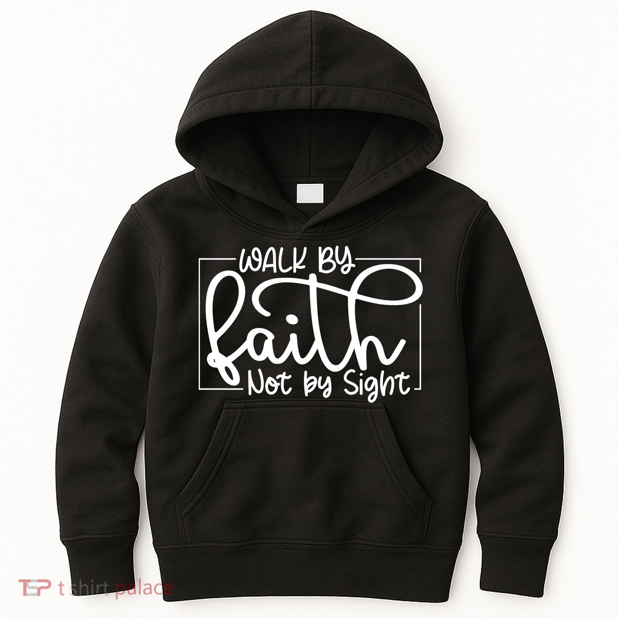 Shine Green Walk By Faith Kids Hoodie