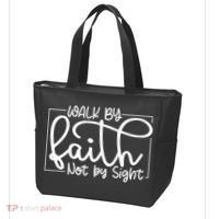 Shine Green Walk By Faith Tote Bag thumb 3