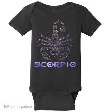 Scorpio Horoscope Astrology Symbol Zodiac Sign Baby Bodysuit
