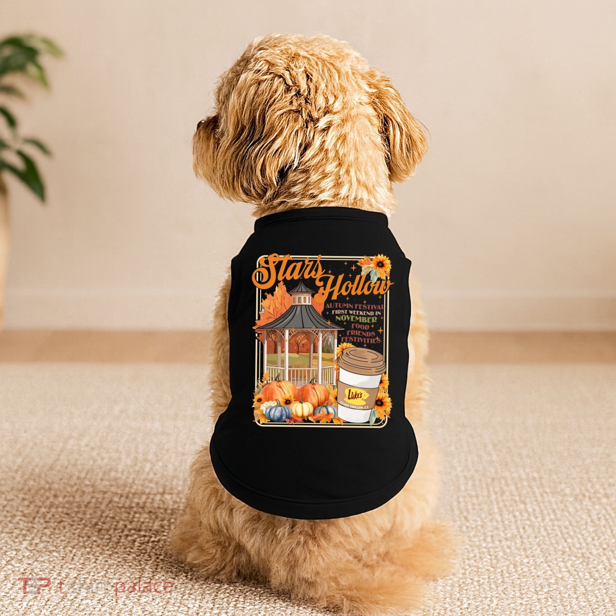 Stars Hollow Autumn Festival First Weekend On November Gilmore Fall Vibe Doggie Tank