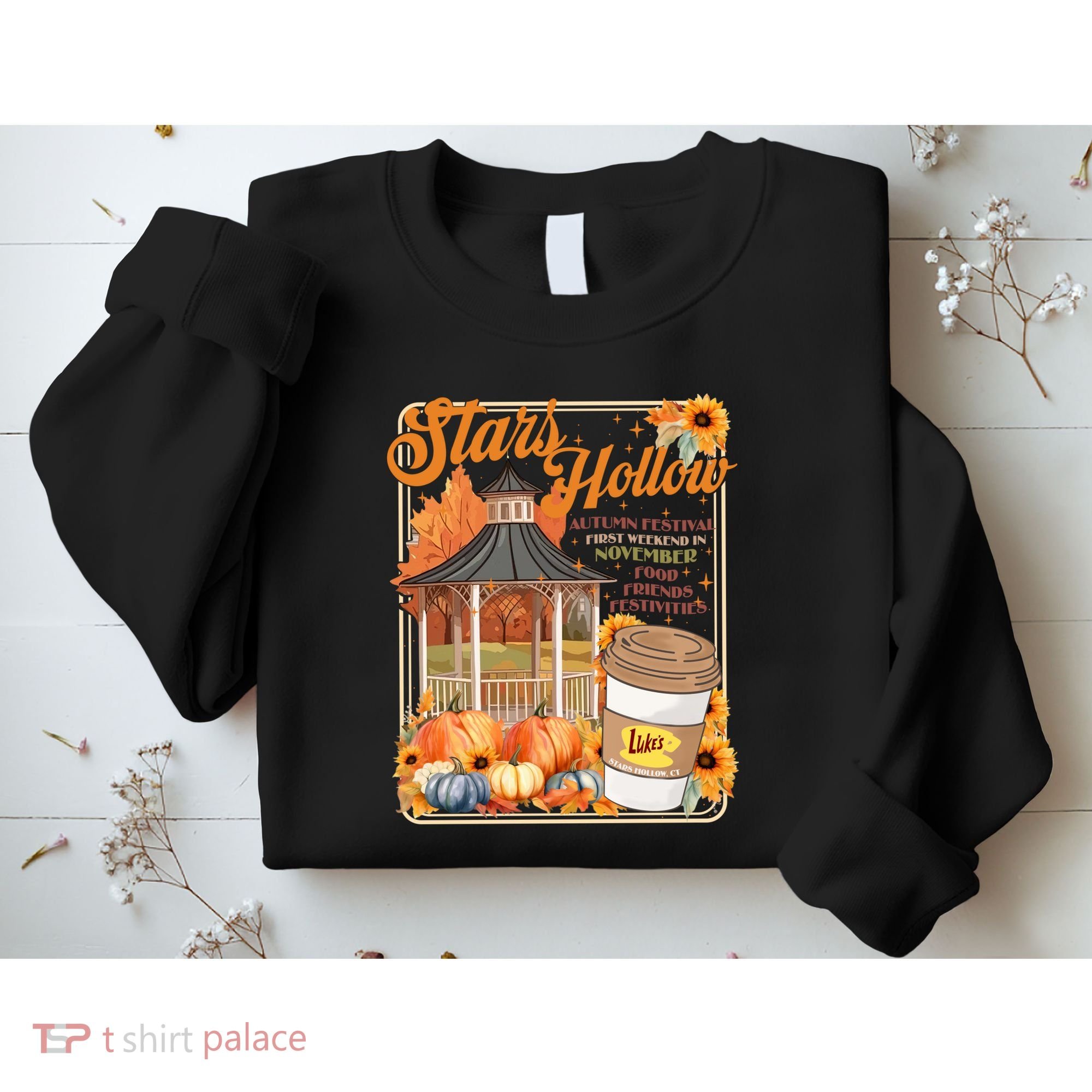 Stars Hollow Autumn Festival First Weekend On November Gilmore Fall Vibe Sweatshirt