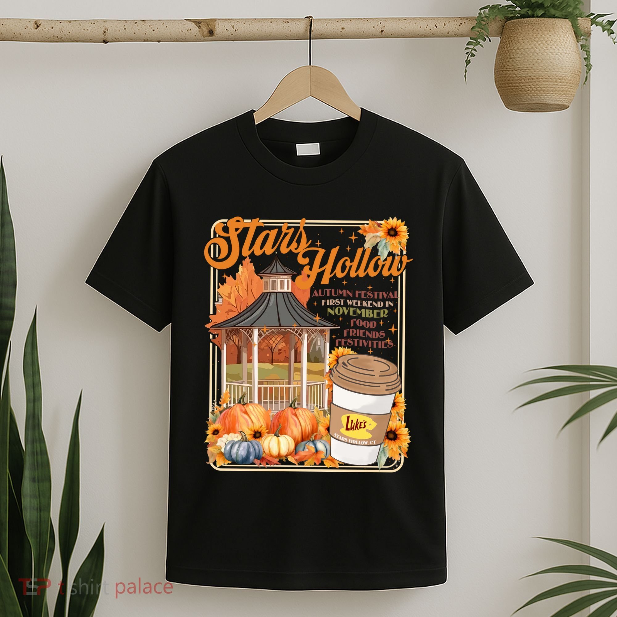 Stars Hollow Autumn Festival First Weekend On November Gilmore Fall Vibe T-Shirt