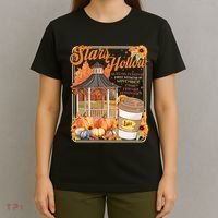 Stars Hollow Autumn Festival First Weekend On November Gilmore Fall Vibe T-Shirt thumb 4