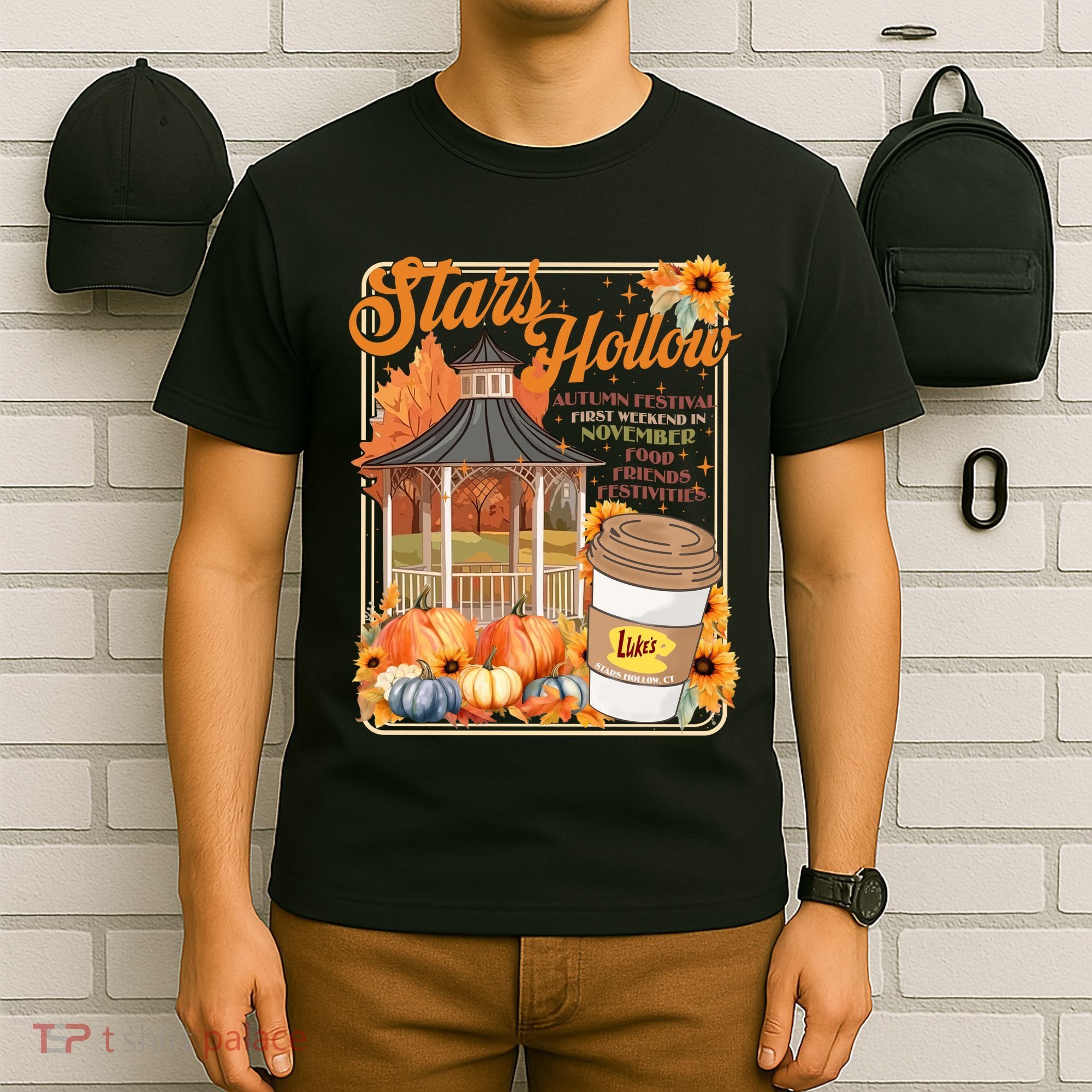 Stars Hollow Autumn Festival First Weekend On November Gilmore Fall Vibe T-Shirt