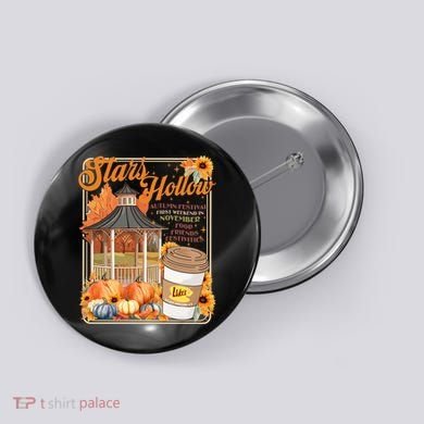 Stars Hollow Autumn Festival First Weekend On November Gilmore Fall Vibe Button