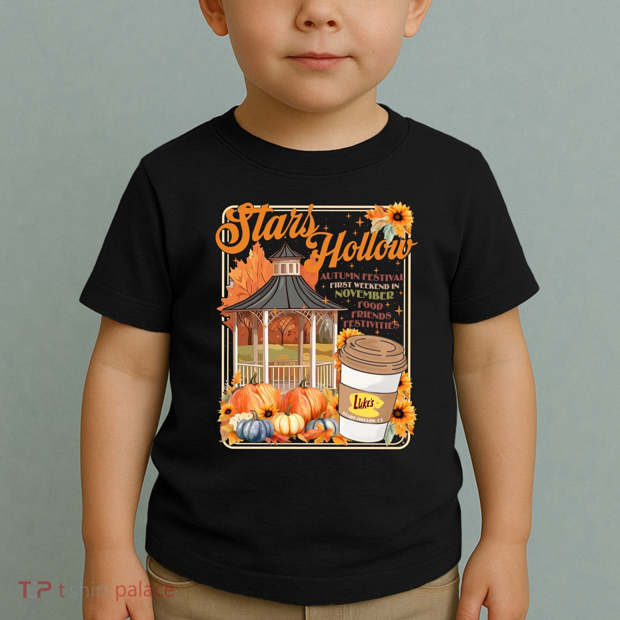 Stars Hollow Autumn Festival First Weekend On November Gilmore Fall Vibe Toddler T-Shirt