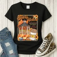 Stars Hollow Autumn Festival First Weekend On November Gilmore Fall Vibe Women's T-Shirt thumb 3