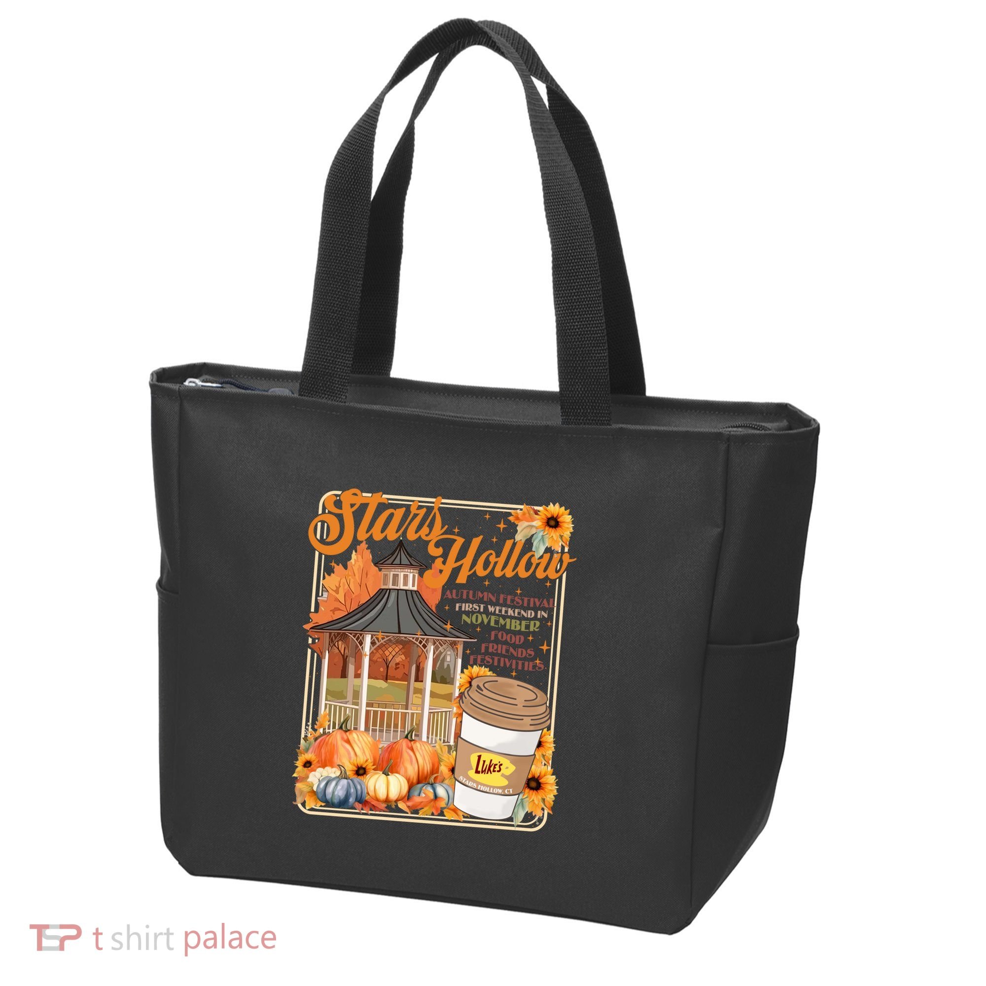 Stars Hollow Autumn Festival First Weekend On November Gilmore Fall Vibe Tote Bag
