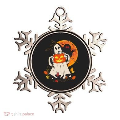 Spooky Halloween Autumn Ghost Jackolantern Ornament