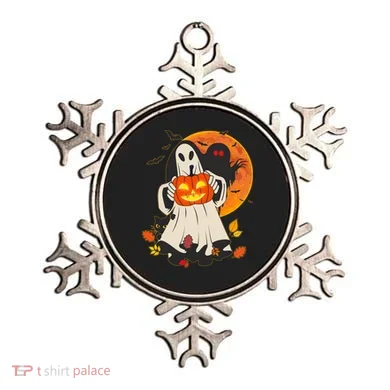 Spooky Halloween Autumn Ghost Jackolantern Ornament