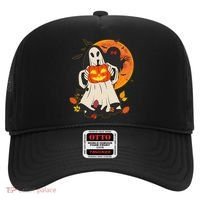 Spooky Halloween Autumn Ghost Jackolantern Hat thumb 0