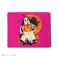 Spooky Halloween Autumn Ghost Jackolantern Mousepad thumb 0