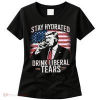 Stay Hydrated And Drink LiberalS Tears Trump 2025 Women's T-Shirt thumb 0