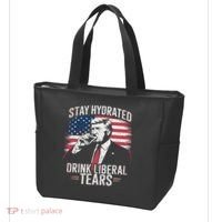 Stay Hydrated And Drink LiberalS Tears Trump 2025 Tote Bag thumb 3