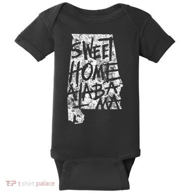 Sweet Home Alabama Birmingham State Baby Bodysuit