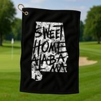 Sweet Home Alabama Birmingham State Golf Towel thumb 1