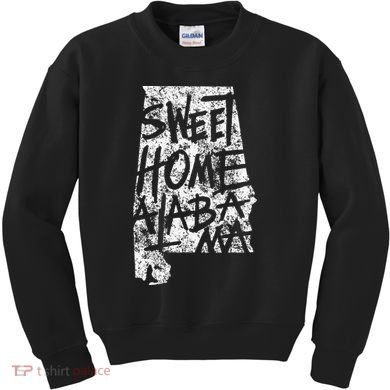 Sweet Home Alabama Birmingham State Kids Sweatshirt