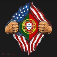 Super Hero American Portuguese Pride Combo Flag Hoodie thumb 7