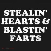 Stealin' Hearts And Blastin' Farts Funny Valentines Day Women's Hoodie thumb 2