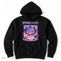 Spooks-A-Lotl Halloween Axolotl Hoodie thumb 0