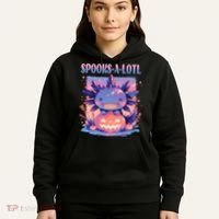 Spooks-A-Lotl Halloween Axolotl Hoodie thumb 5