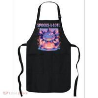 Spooks-A-Lotl Halloween Axolotl Apron thumb 0