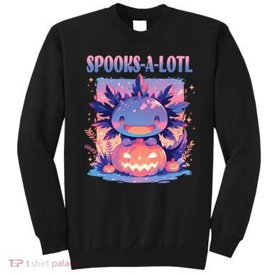 Spooks-A-Lotl Halloween Axolotl Sweatshirt