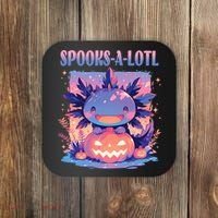 Spooks-A-Lotl Halloween Axolotl Coaster thumb 0