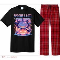 Spooks-A-Lotl Halloween Axolotl Pajama Set thumb 0