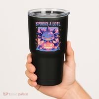 Spooks-A-Lotl Halloween Axolotl Tumbler thumb 2