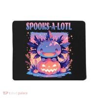 Spooks-A-Lotl Halloween Axolotl Mousepad thumb 0