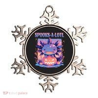 Spooks-A-Lotl Halloween Axolotl Ornament thumb 0