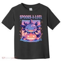 Spooks-A-Lotl Halloween Axolotl Toddler T-Shirt thumb 0