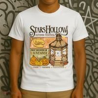 Stars Hollow Autumn Festival Food Friends Festivities T-Shirt thumb 3