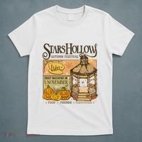 Stars Hollow Autumn Festival Food Friends Festivities T-Shirt thumb 5