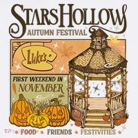 Stars Hollow Autumn Festival Food Friends Festivities T-Shirt thumb 7