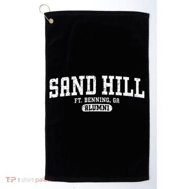 Sand Hill Alumni Retro Fort Benning GA Golf Towel