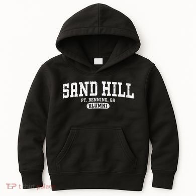 Sand Hill Alumni Retro Fort Benning GA Kids Hoodie