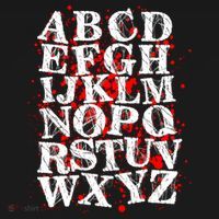Spooky Halloween Alphabet Letters Backpack thumb 2