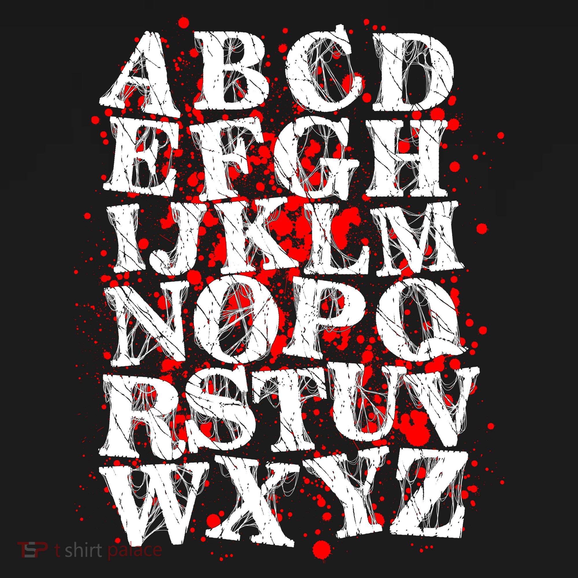 Spooky Halloween Alphabet Letters Pajama Set