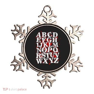 Spooky Halloween Alphabet Letters Ornament