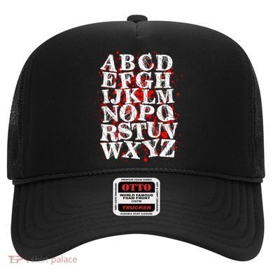 Spooky Halloween Alphabet Letters Hat