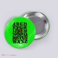 Spooky Halloween Alphabet Letters Button thumb 0