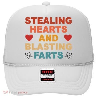 Stealing Hearts And Blasting Farts Funny Valentines Day Hat