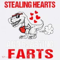 Stealing Hearts And Blasting Farts T Rex Cute Women's Tank Top thumb 5