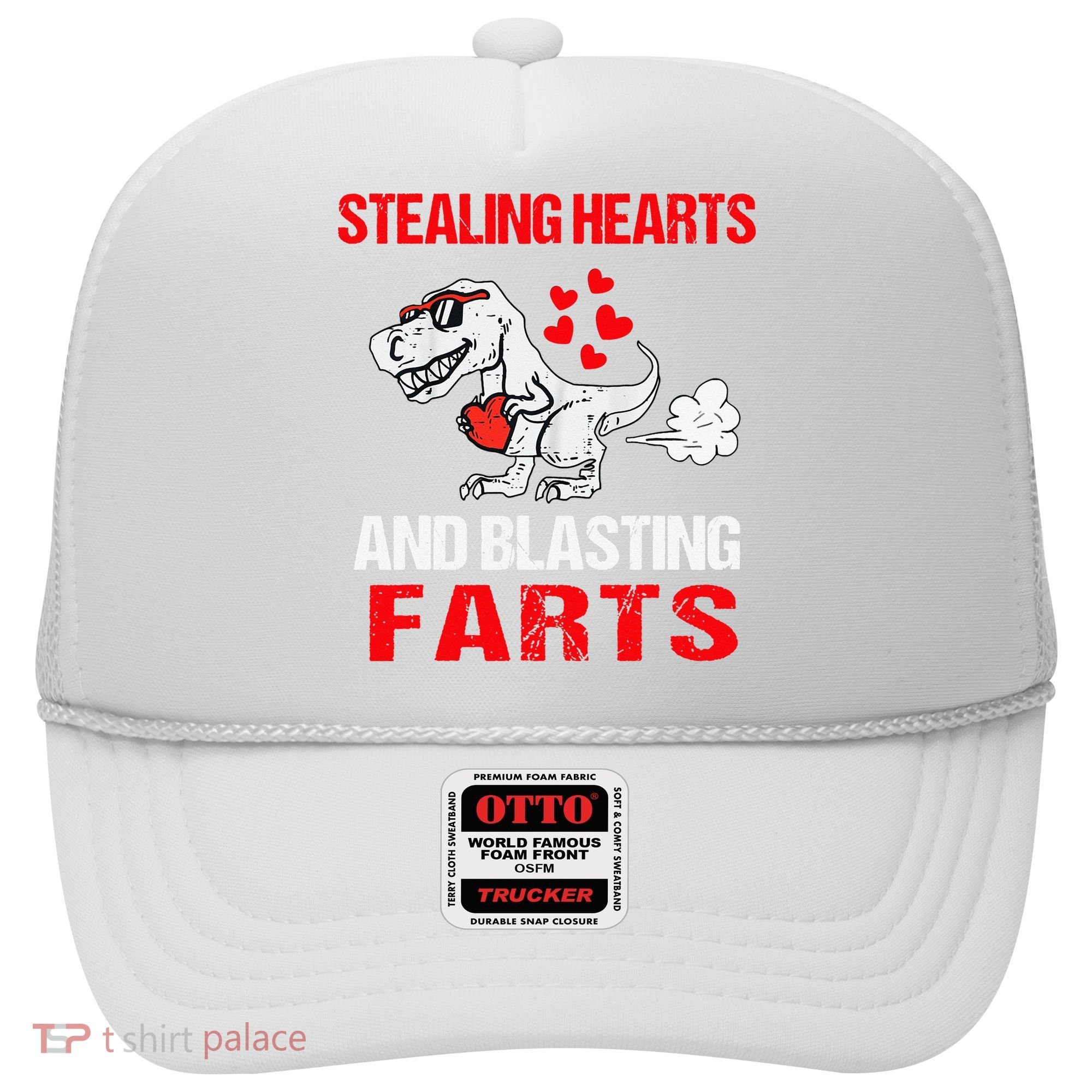 Stealing Hearts And Blasting Farts T Rex Cute Hat
