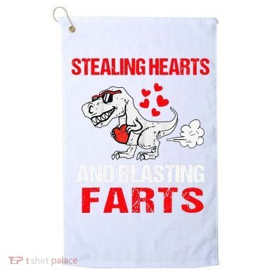 Stealing Hearts And Blasting Farts T Rex Cute Golf Towel
