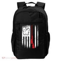 Squirrel Hunter American Flag Varmint Squirrel Hunting Gift Backpack thumb 0
